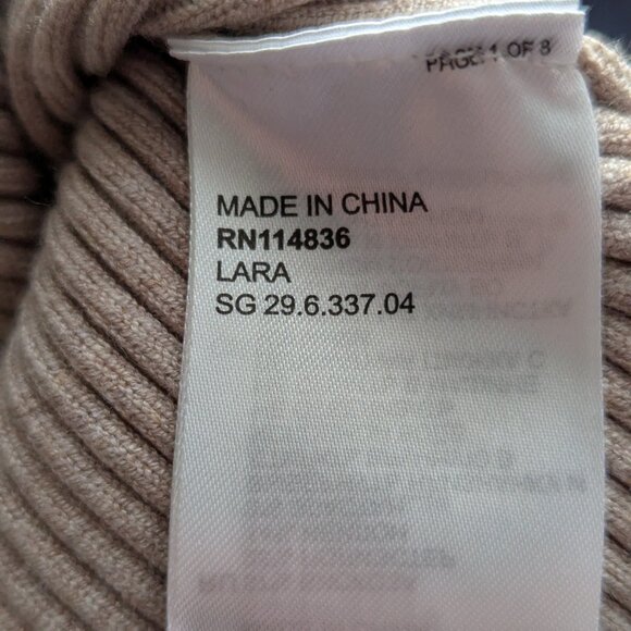 Reiss Lara Off-The-Shoulder Ribbed Midi Dress - Picture 11 of 16